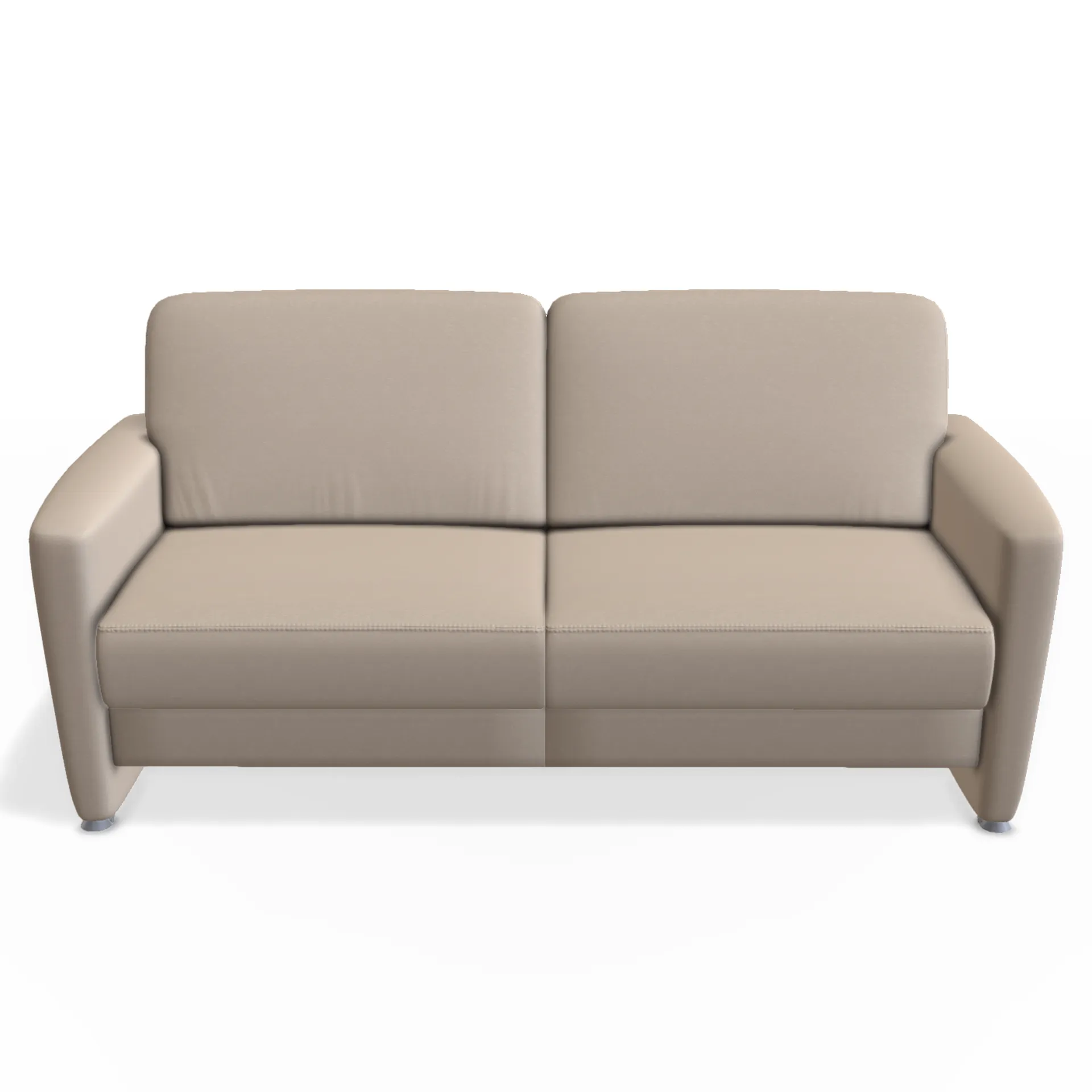 xl sofa in beigen stoff mit bodennahen seitenteil