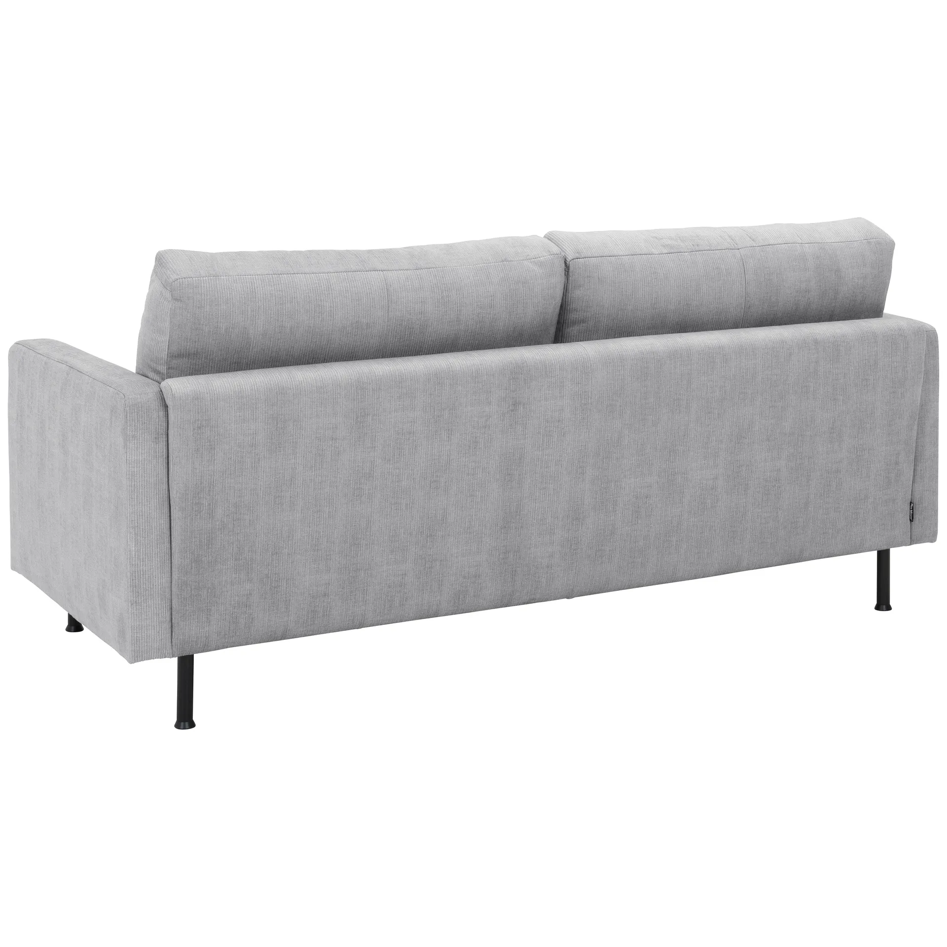 cornelius sofa hellgrau mit schwarzen füßen