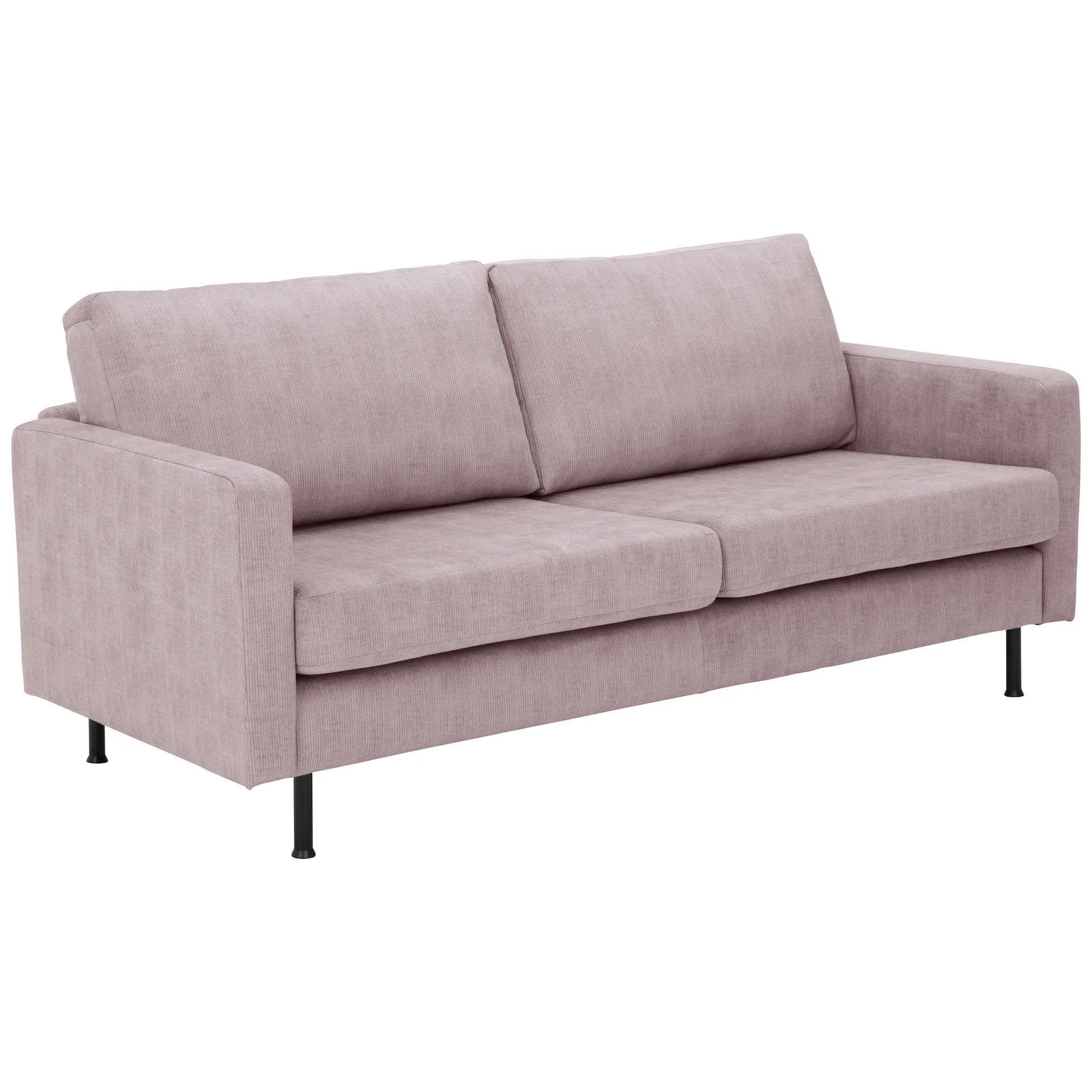2,5 Sitzer Sofa Cornelius in rose